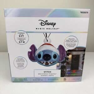 Disney Lilo & Stitch Christmas Whirl-a-motion LED Light Show Hanging Projector